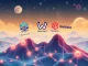 A dynamic visual representing the surging presale crypto market, highlighting Nexchain's AI, WeWake's accessibility, and SUBBD's creator utility.