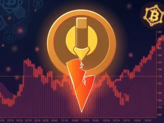 Visualizing the aftermath of a Pump.fun crash with a broken crypto pump icon, symbolizing market volatility and PUMP crypto analysis.