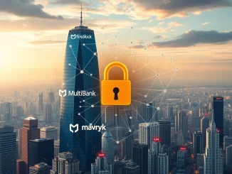 Illustrates the groundbreaking partnership between MultiBank.io, Fireblocks, and Mavryk, spearheading real estate tokenization and democratizing asset access.