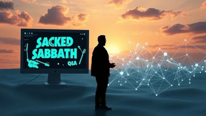 Ripple CTO David Schwartz reflects on past digital ethics, contrasting a staged Black Sabbath Q&A with current blockchain transparency.