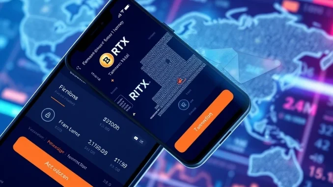 RTX presale mobile wallet driving global crypto-to-bank transfers