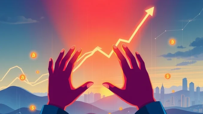 A dynamic chart illustrating SAHARA crypto's explosive growth, reflecting strong institutional interest and market confidence.
