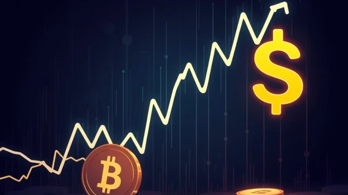A chart showing a dramatic decline in SANTOS price, symbolizing a significant crypto correction and market volatility.