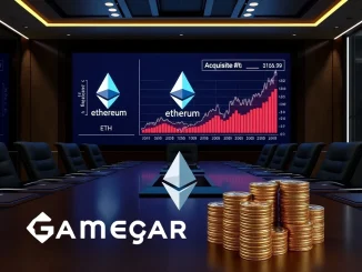 SharpLink Gaming's strategic move to acquire $65.45M in Ethereum, symbolizing their growing ETH reserves.