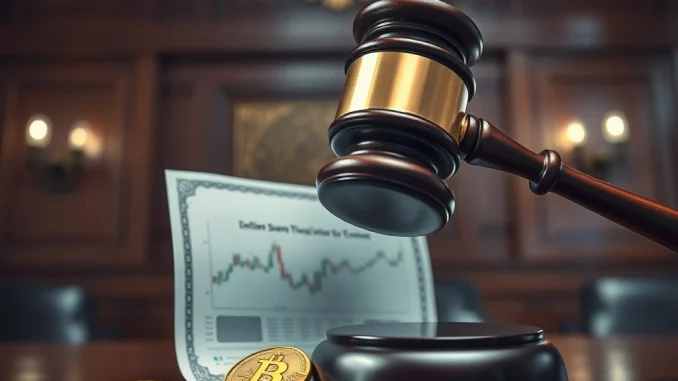 SEC and SIFMA clash over tokenized equities regulation for crypto firms