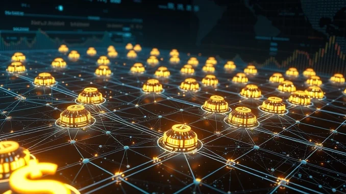 An abstract representation of Accelerate's monumental $1.51 billion Solana fund raise, signifying a new era of institutional SOL investment.