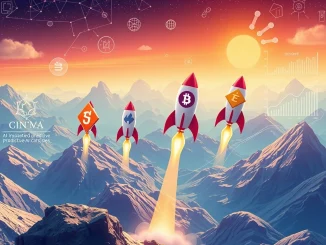 Chart showing Solana's strong altcoin performance probability in the 2025 crypto market, driven by AI analysis.
