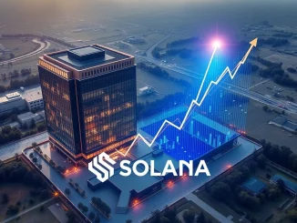 A visual representation of Upexi's significant Solana investment driving its stock upward, highlighting the impact of this bold crypto treasury move.