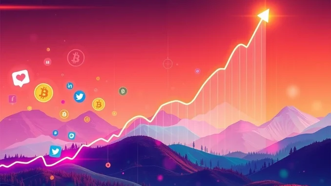 Dynamic chart illustrating SPK meme coin's explosive price surge, reflecting intense market volatility and rapid gains.