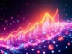 A dynamic visual representing the SPK Token's incredible price surge, illustrating the positive impact of its new crypto governance and expanding ecosystem.