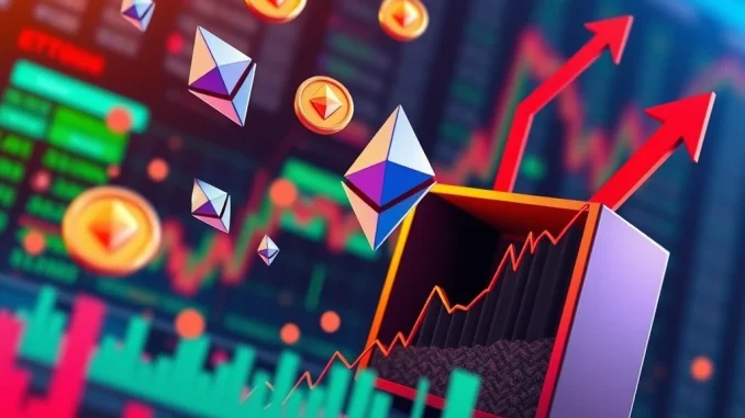Visualizing the substantial $206.57 million net inflows into Spot Ethereum ETFs, indicating strong investor confidence in crypto investment.