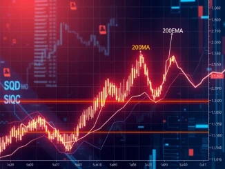 SQD price surge breaking past 200MA and 200EMA resistance levels
