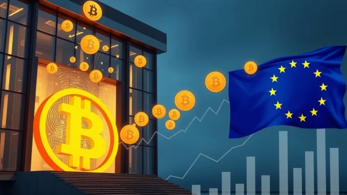 Capital B's strategic Bitcoin investment showing significant growth and institutional adoption of BTC holdings in Europe.