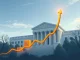A chart illustrating the significant 44.7% surge in SUI token price, driven by the SEC's advancement of the SUI ETF proposal.