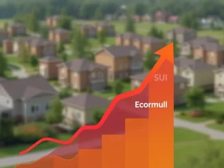 A vibrant financial chart depicting significant Sun Communities SUI earnings growth and strong EPS Growth Potential for investors.