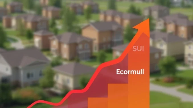 A vibrant financial chart depicting significant Sun Communities SUI earnings growth and strong EPS Growth Potential for investors.