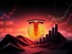 A powerful visual representing Tesla's significant Bitcoin holdings, showing financial growth and digital asset integration.