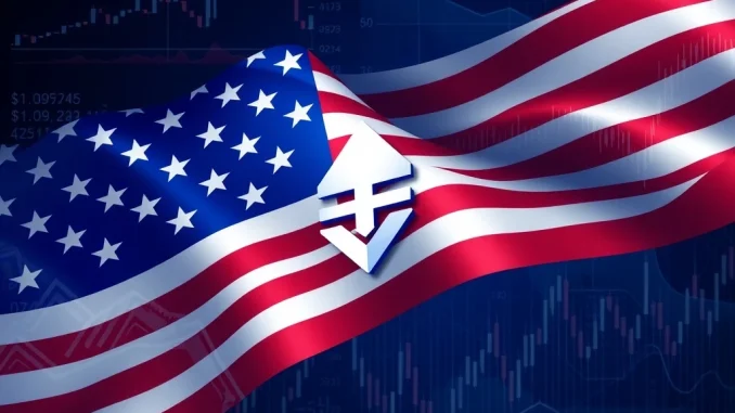 Tether's new US-compliant stablecoin, backed by the GENIUS Act, poised to revolutionize institutional crypto.