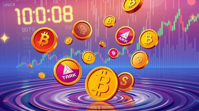 Crucial Token Unlocks Alert: Decoding the $857M TRUMP Token Release and Market Impact Visualizing the significant TRUMP token unlock event and its potential impact on cryptocurrency market volatility this week.