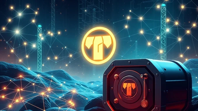 TON Foundation's Epic $400M Boost Fuels Toncoin's Blockchain Future A secure digital vault overflowing with crypto assets, representing the significant $400M Toncoin treasury boost, signaling robust growth for the blockchain ecosystem.