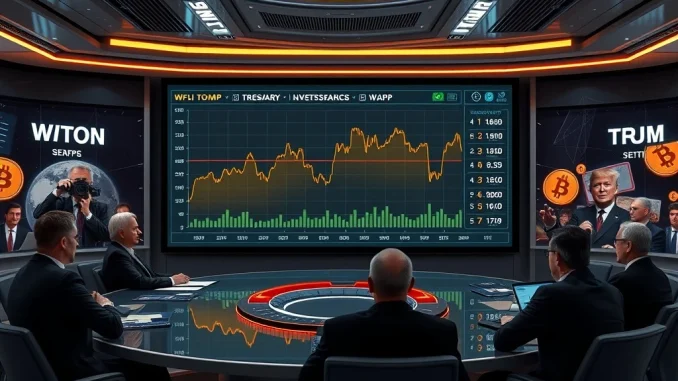 Trump-backed crypto project WLFI token as a treasury asset for public firms