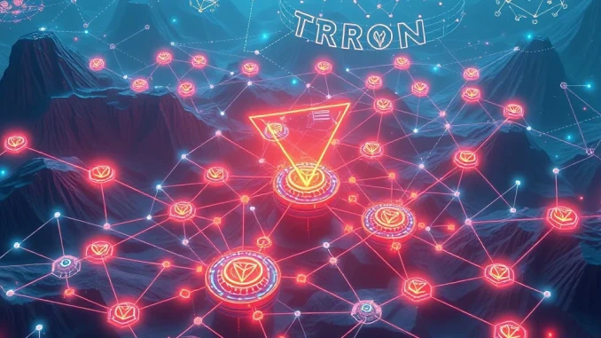 TRON blockchain ecosystem driving TRX's explosive growth in decentralized finance