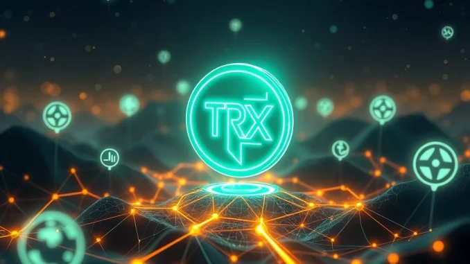 TRX cryptocurrency surges amid blockchain partnerships and ecosystem growth