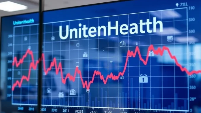 UnitedHealth Q2 earnings report showing stock decline and financial challenges