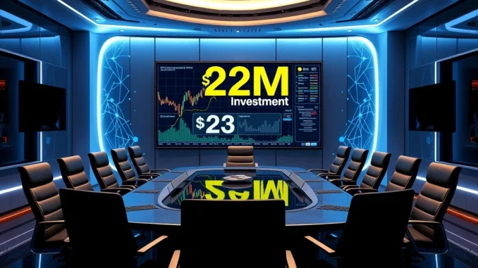 Unitronix Boldly Allocates $2M to Bitcoin in Game-Changing Investment Strategy Unitronix's $2M Bitcoin investment strategy displayed on a digital screen