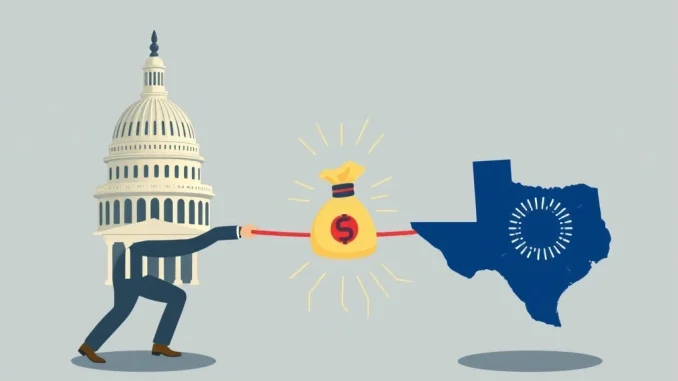 A visual representation of federal AI policy impacting state AI regulation and federal AI funding.