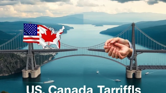 Bipartisan lawmakers addressing the critical economic impact of US Canada Tariffs on industries and trade relations.