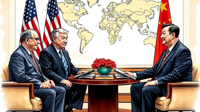 U.S.-China trade talks with officials discussing tariff truce extension