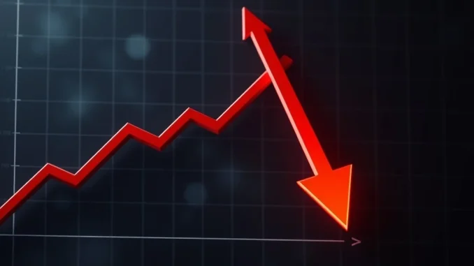 VIRTUAL Plummets 139.42% in 24 Hours: A Shocking Crypto Collapse VIRTUAL cryptocurrency price chart showing extreme volatility and sharp decline