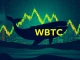 An illustration depicting a crypto whale making a massive WBTC transaction, symbolizing the significant profit generated from the sale.