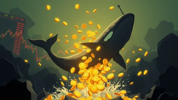 Whale sells Fartcoin causing market turbulence and price drop