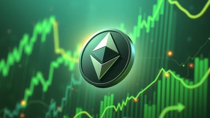 A visual representation of Wrapped Beacon ETH market trends, highlighting key price movements and technical analysis for crypto traders.