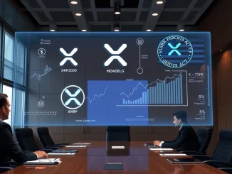 A visual representation of Nature's Miracle adopting XRP for its corporate treasury, symbolizing the new era of XRP corporate adoption driven by the GENIUS Act.
