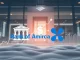 A visual representation of XRP News, showing Bank of America and Ripple logos intertwined with digital currency symbols, signifying the potential integration of RLUSD stablecoin.