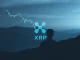Chart showing a significant XRP price drop following a major sale by Ripple's co-founder, illustrating market volatility.