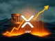 A chart illustrating the dramatic XRP price volatility, showing a sudden surge followed by a sharp decline, influenced by SEC actions.