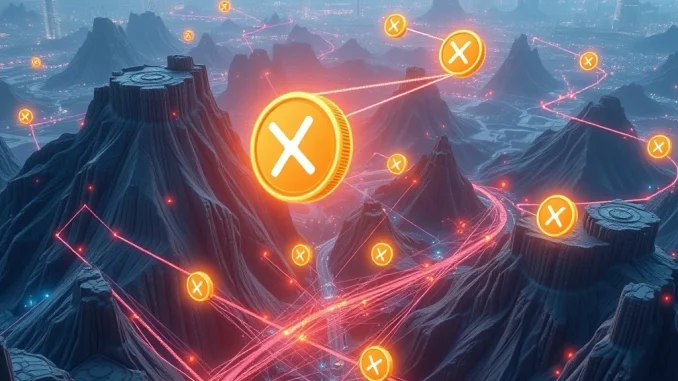 XRP and blockchain networks illustrating liquidity and tokenized finance solutions