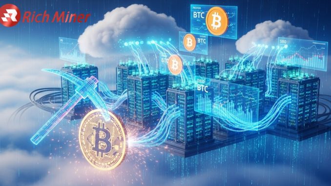 Mine with ease. Rich Miner helps Bitcoin holders get a daily income.