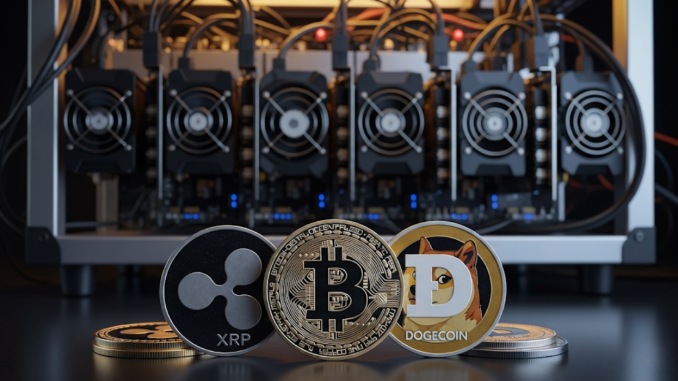 XRP Holders Earn Over $7,600 Daily with OurCryptoMiner BTC and DOGE Mining Contracts