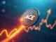 ACE cryptocurrency surges with glowing graph and futuristic coin