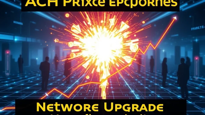 ACH cryptocurrency price surge driven by network upgrade and institutional adoption