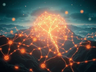 Visualizing the resilience of AI agent tokens and persistent progress in Crypto AI, despite market fluctuations.