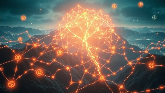 Visualizing the resilience of AI agent tokens and persistent progress in Crypto AI, despite market fluctuations.