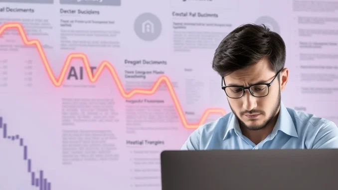 AI cryptocurrency price crash amid regulatory scrutiny and market downturn