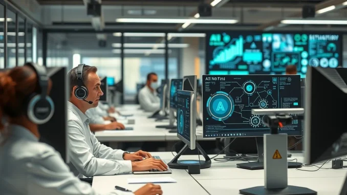 White-collar workers using AI tools for productivity and work-life balance