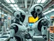 AI-resistant jobs requiring human skills in a futuristic workplace